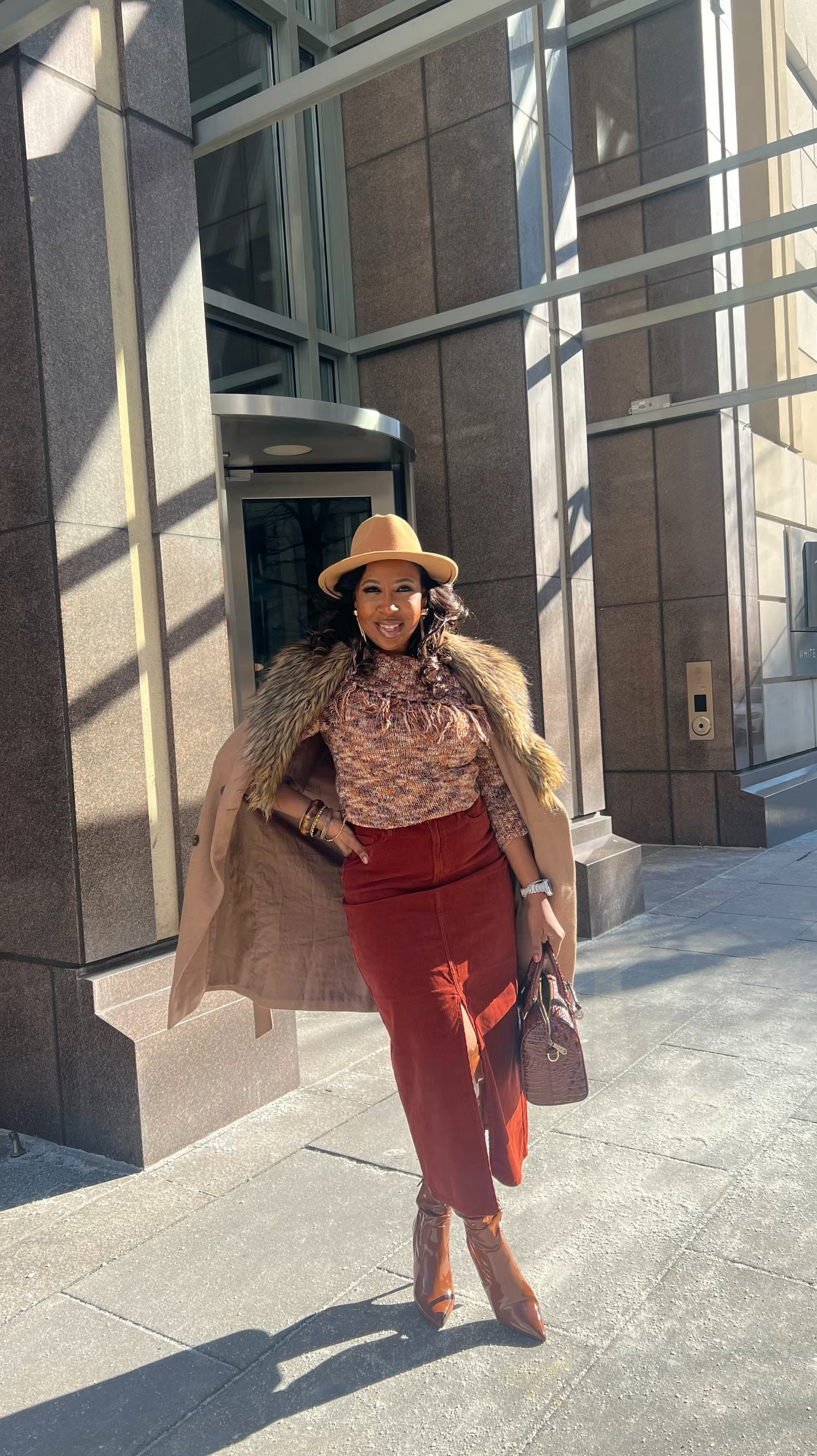 Channeling my inner winter fashion guru with this corduroy skirt, fringe sweater, and faux leather boots ensemble. Stay cozy, stay chic. ❄️ #OutfitInspo #WinterStyle #OOTD #WinterFashion

#LTKSeasonal #LTKShoeCrush #LTKStyleTip