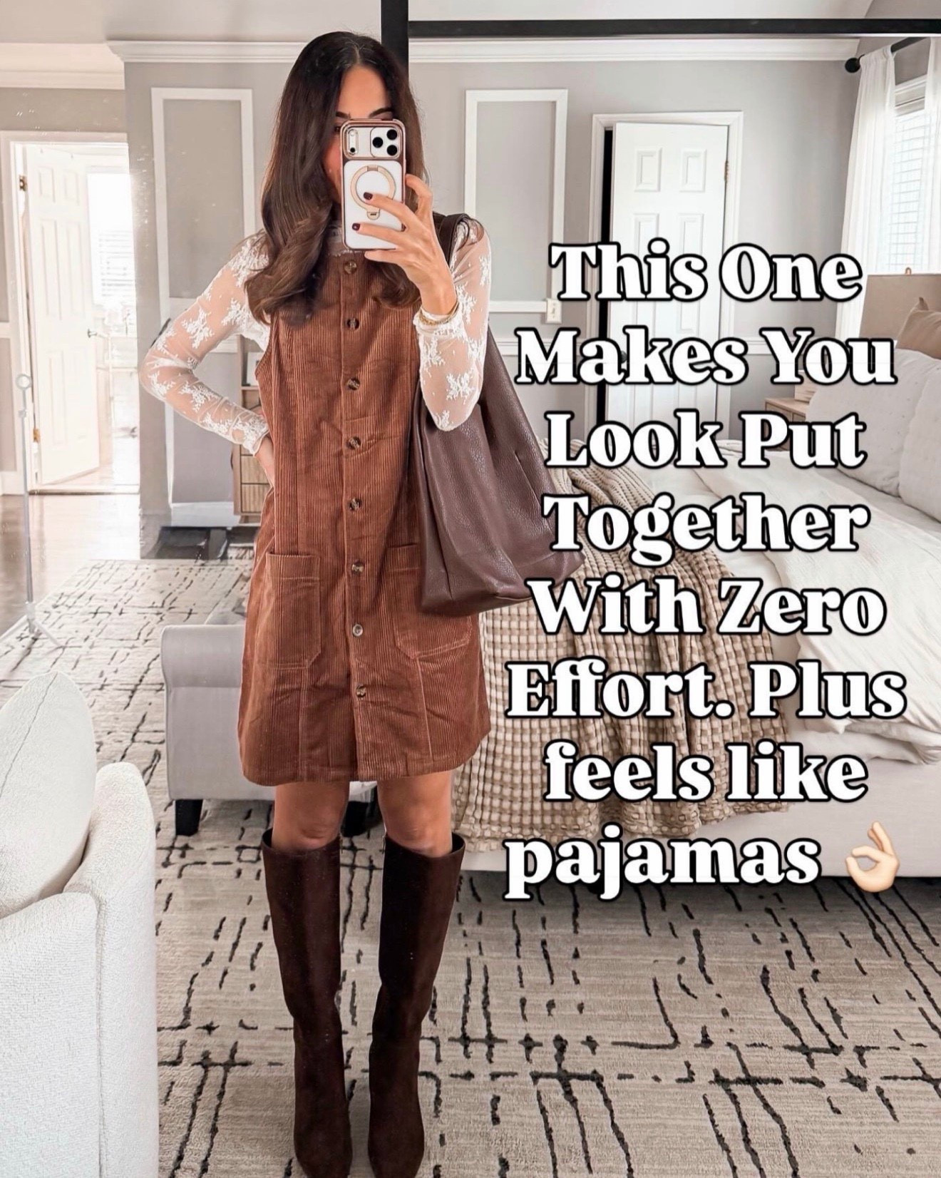 Rounding up all the cute + comfy Amazon outfits that make you look put together without even trying. From rich chocolate browns to cozy knits and those under-$20 gems you guys always love…

These are my go-to staples for feeling stylish and comfortable.