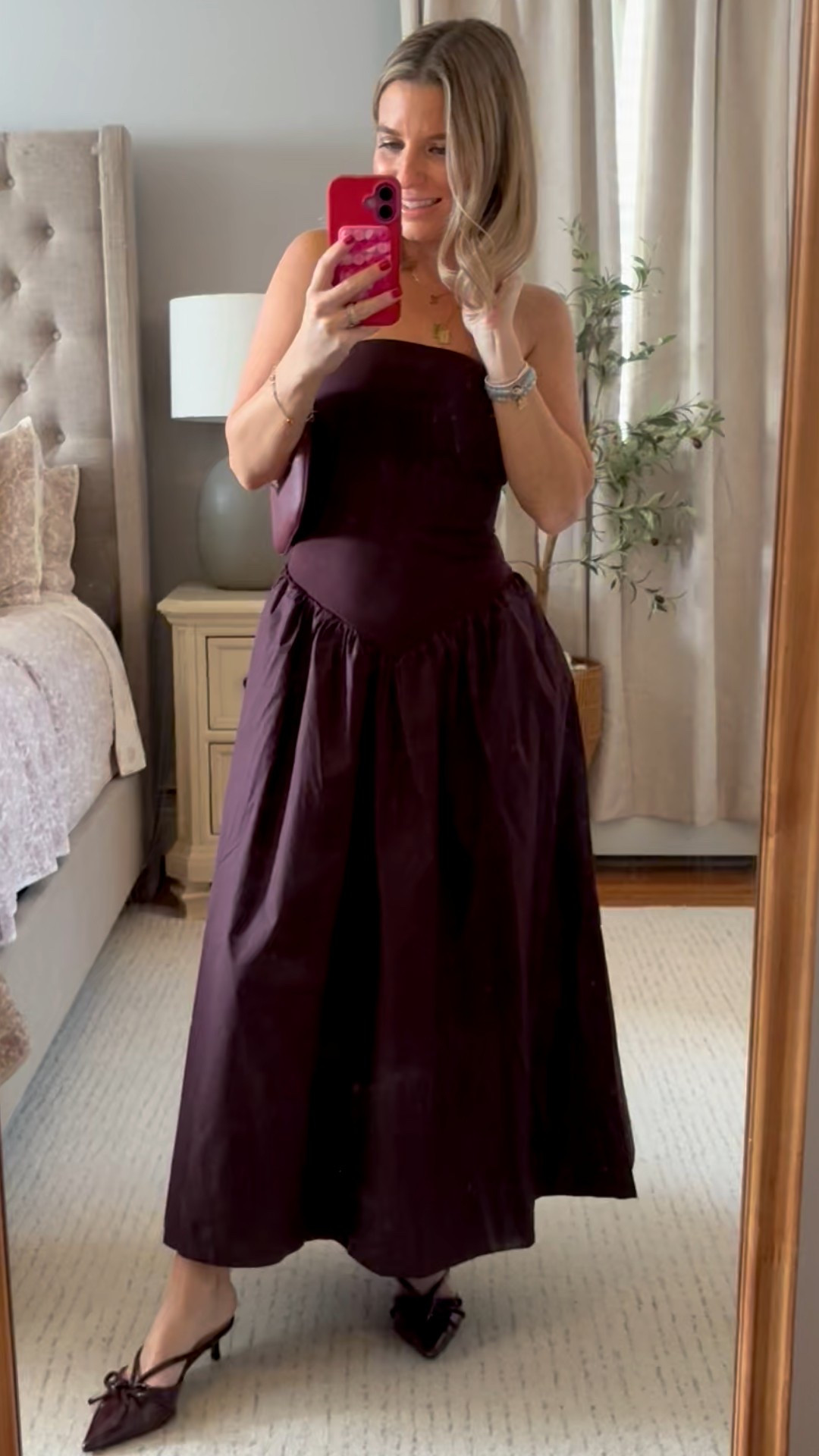 Cute wedding guest dress option! Add a scarf draped over your shoulders- love the color!!

#LTKWedding #LTKootd #LTKPetite