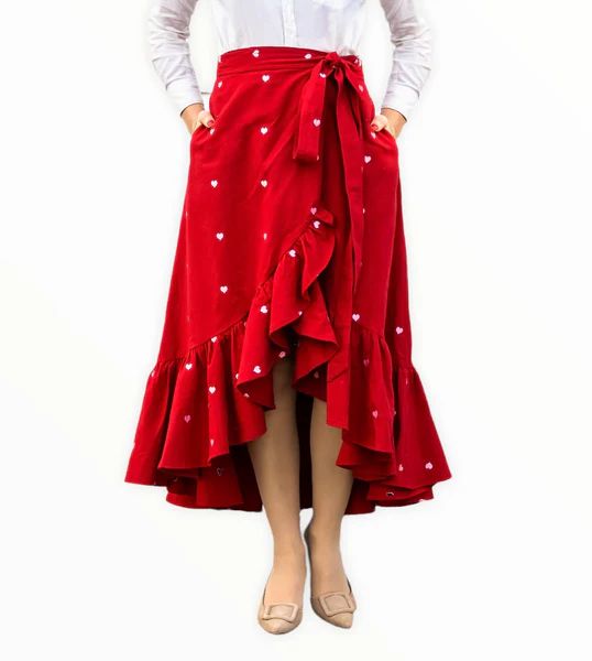 The Heart Ruffle Skirt | Kiel James Patrick
