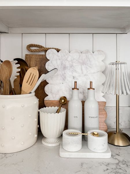Kitchen 💡 cute cordless lamp, scallops, oil & vinegar, kitchen utensils 

#LTKStyleTip #LTKHome