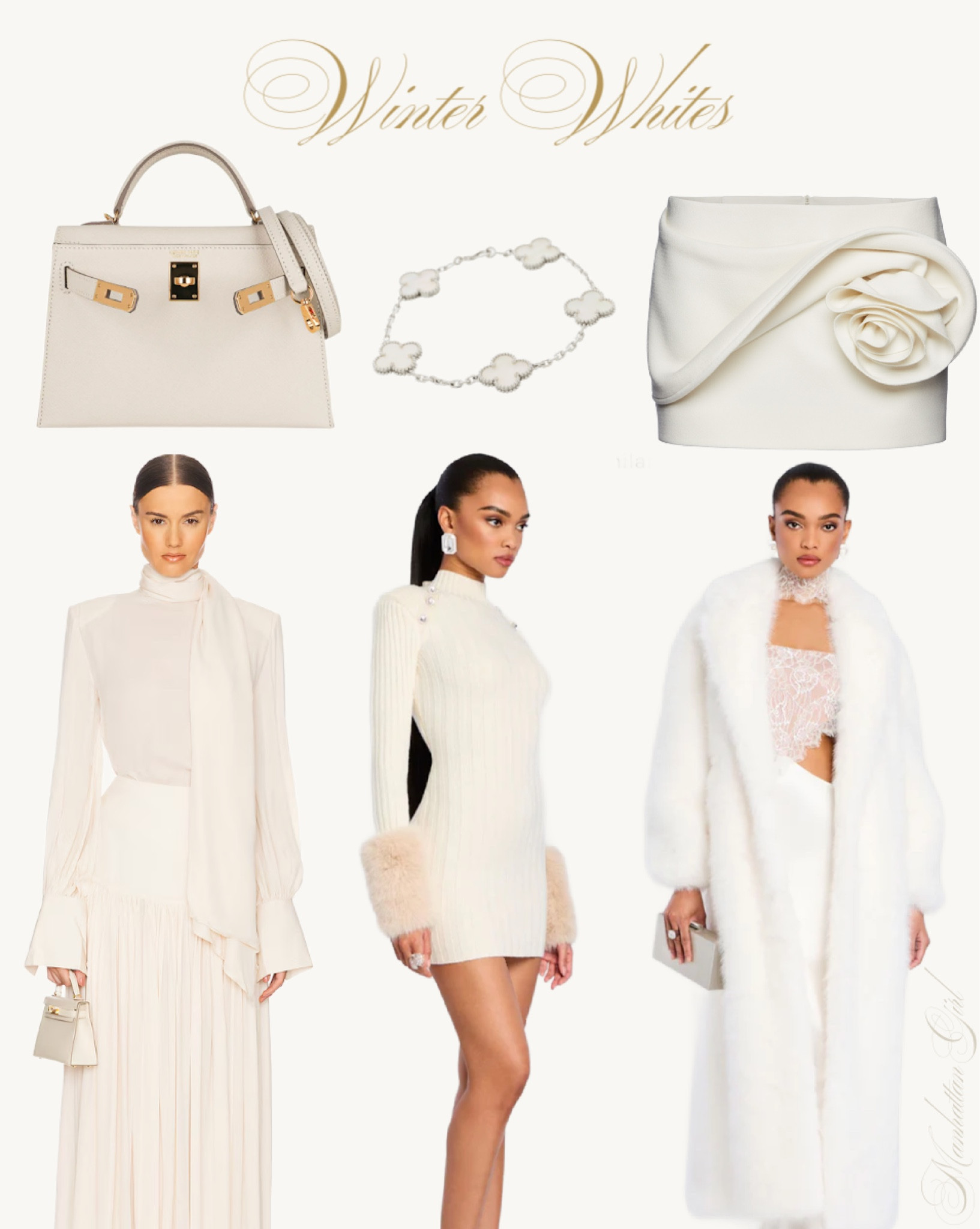 Some of my favorite white outfits and accessories for the new year! 🥂🥂🤍🤍🤍✨

#LTKHoliday #LTKParties #LTKGiftGuide