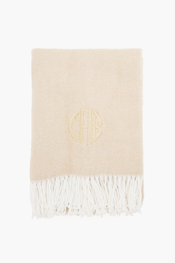 Champagne Pezzo Throw | Tuckernuck (US)