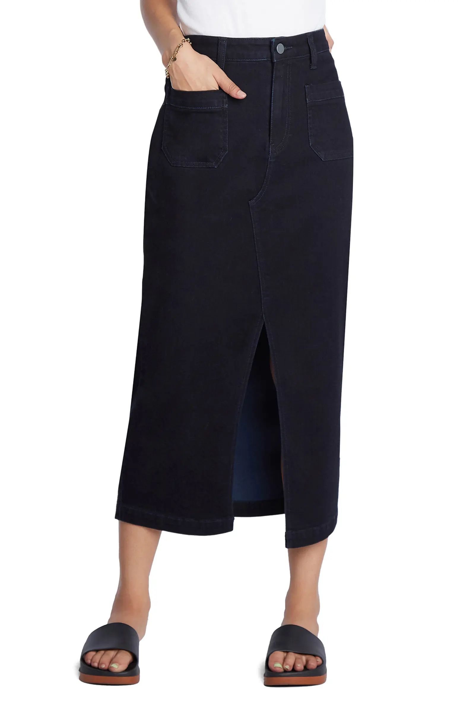 Wash Lab Denim Carin Denim Maxi Skirt | Nordstrom | Nordstrom