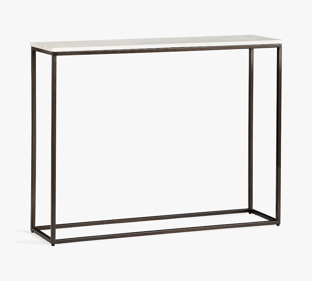 Delaney Marble Console Table | Pottery Barn (US)