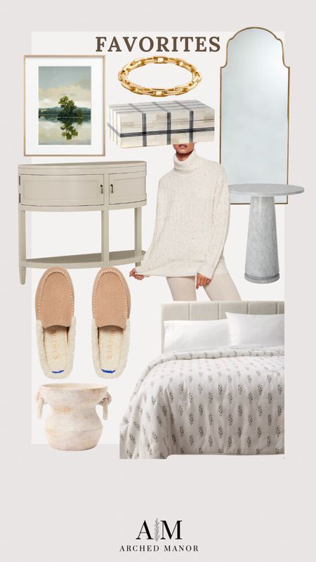 Console table, floor length mirror, landscape art, slippers, white sweater, home decor, bedding

#LTKsalealert #LTKhome #LTKfamily