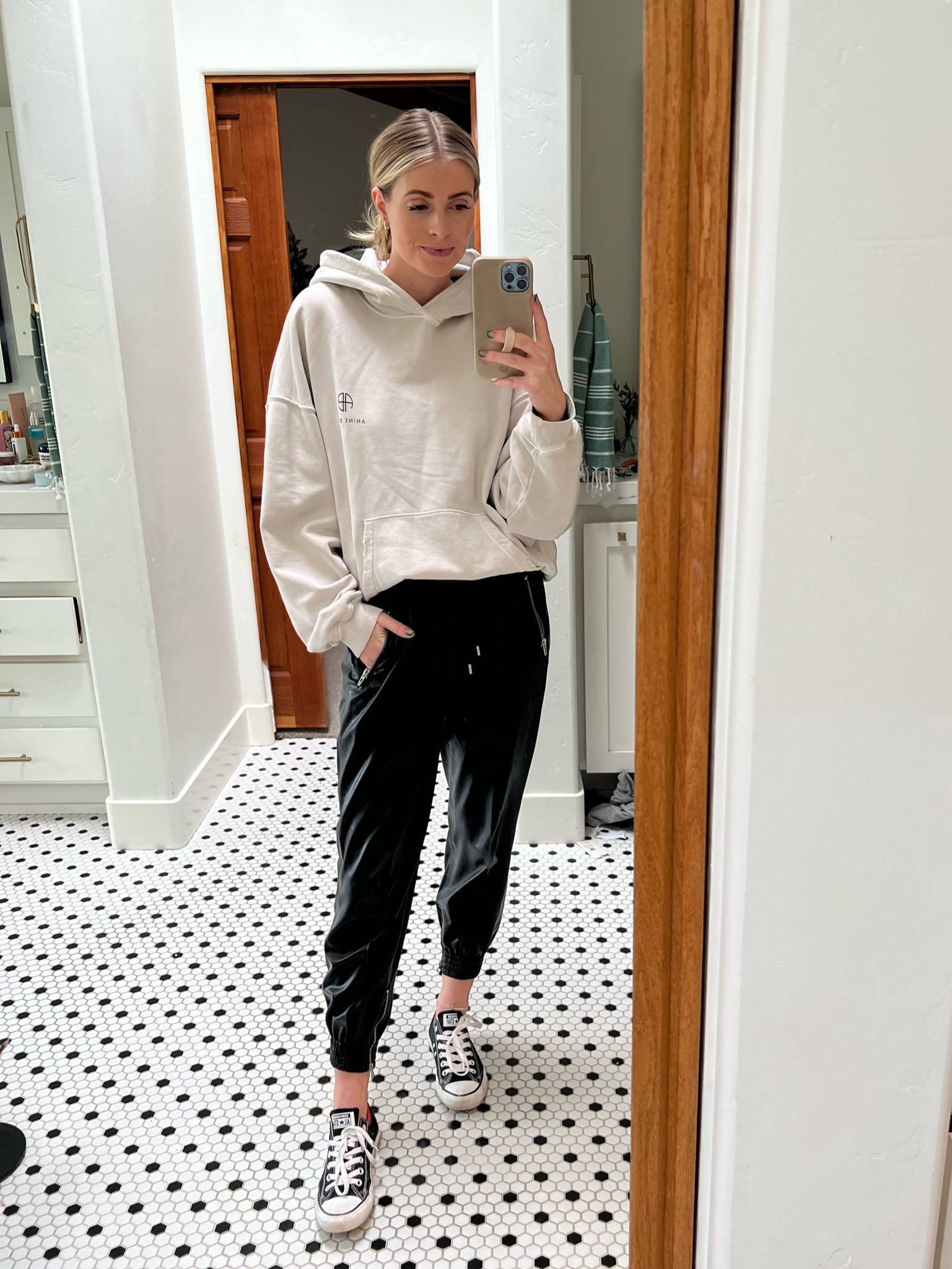 ANINE BING Eagle Ash Hoodie curated on LTK