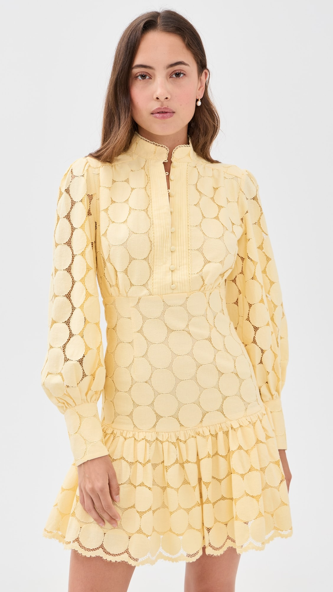 Remy Spot Lace Mini Dress | Shopbop