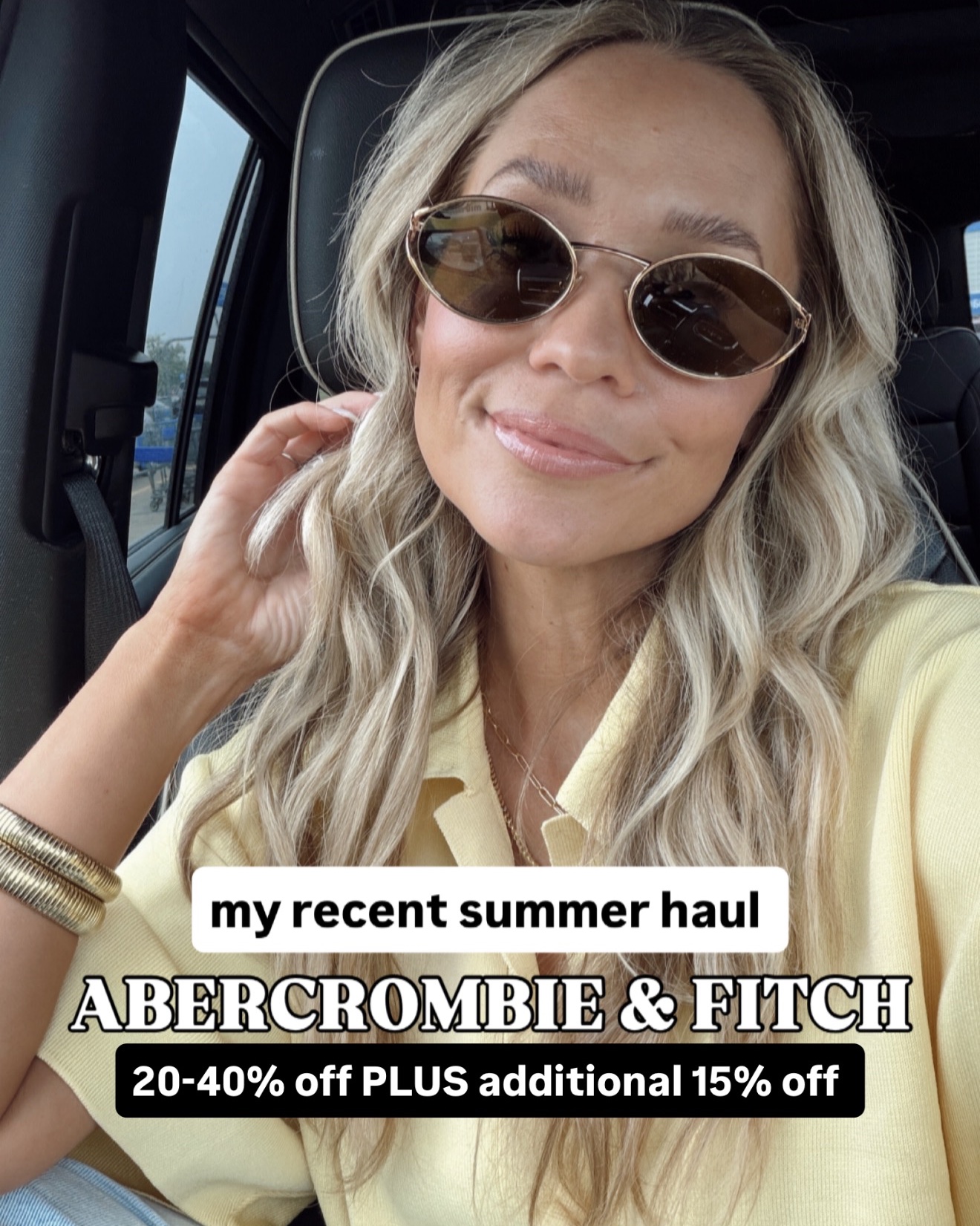 Abercrombie is having a huge sale for SUMMER ☀️🍉🌴✨ just got a haul in & had to show you while they are marked down 20- 40% off PLUS additional 15% off with code AFSUMMER 👏🏼

#LTKmomlife #LTKgrwm #LTKSaleAlert