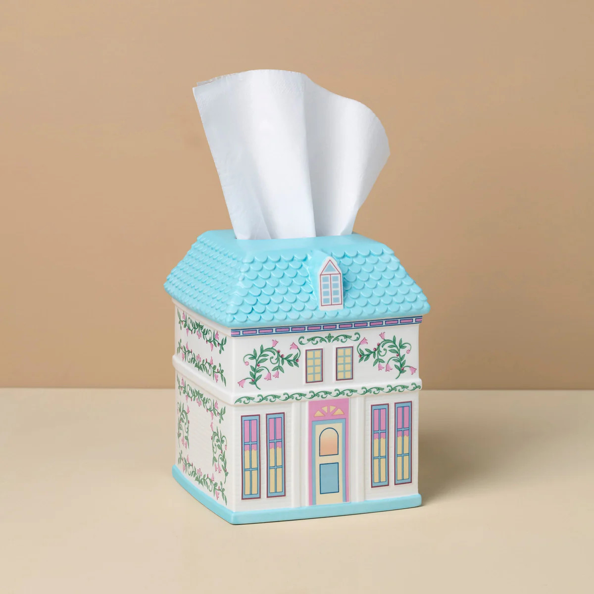 Lenox Spice Village Tissue Box Holder | Lenox