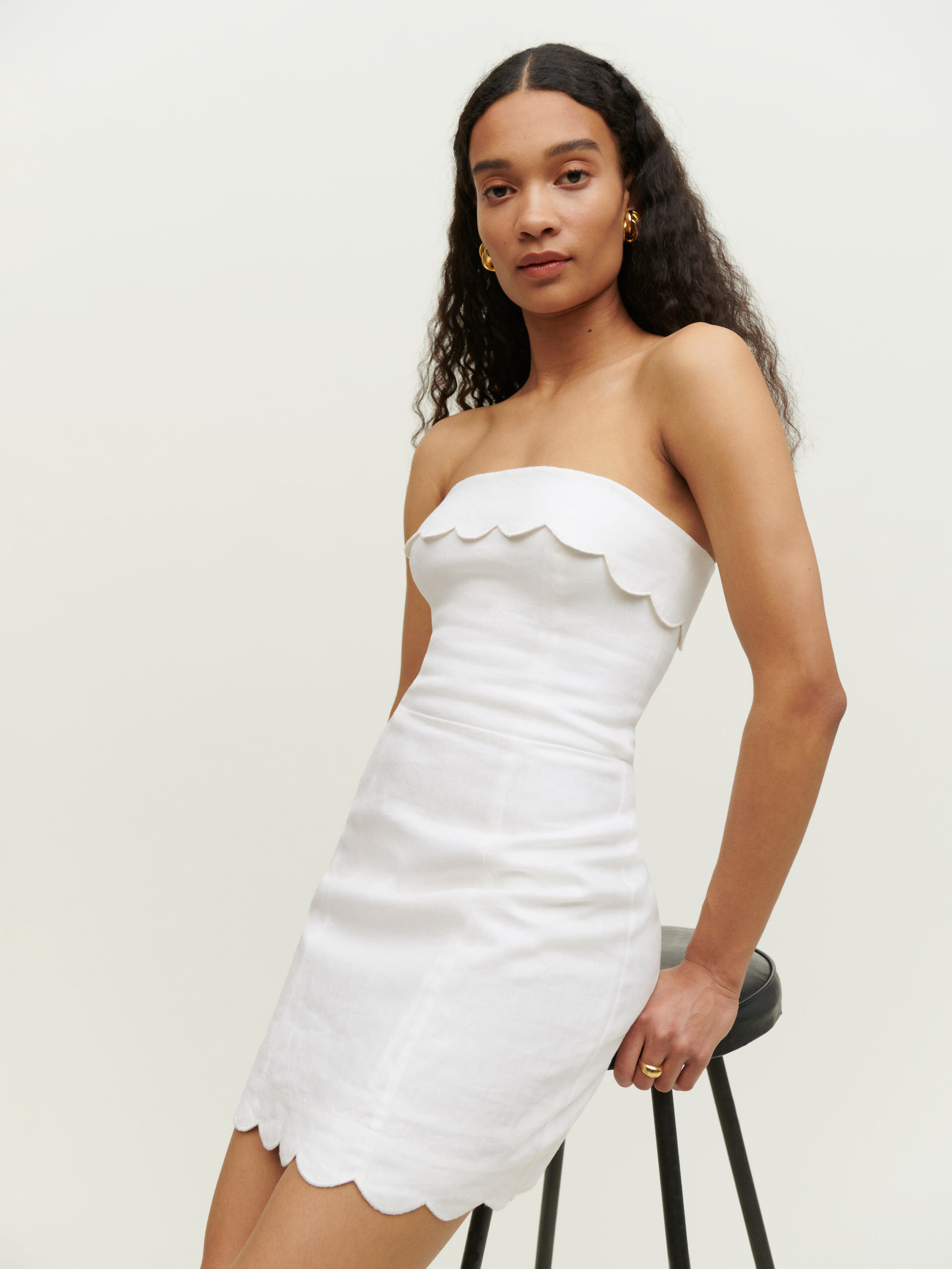 Isles Linen Dress | Reformation (Global)