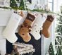 Sherpa Cozy Critter Christmas Stocking Collection | Pottery Barn Kids | Pottery Barn Kids