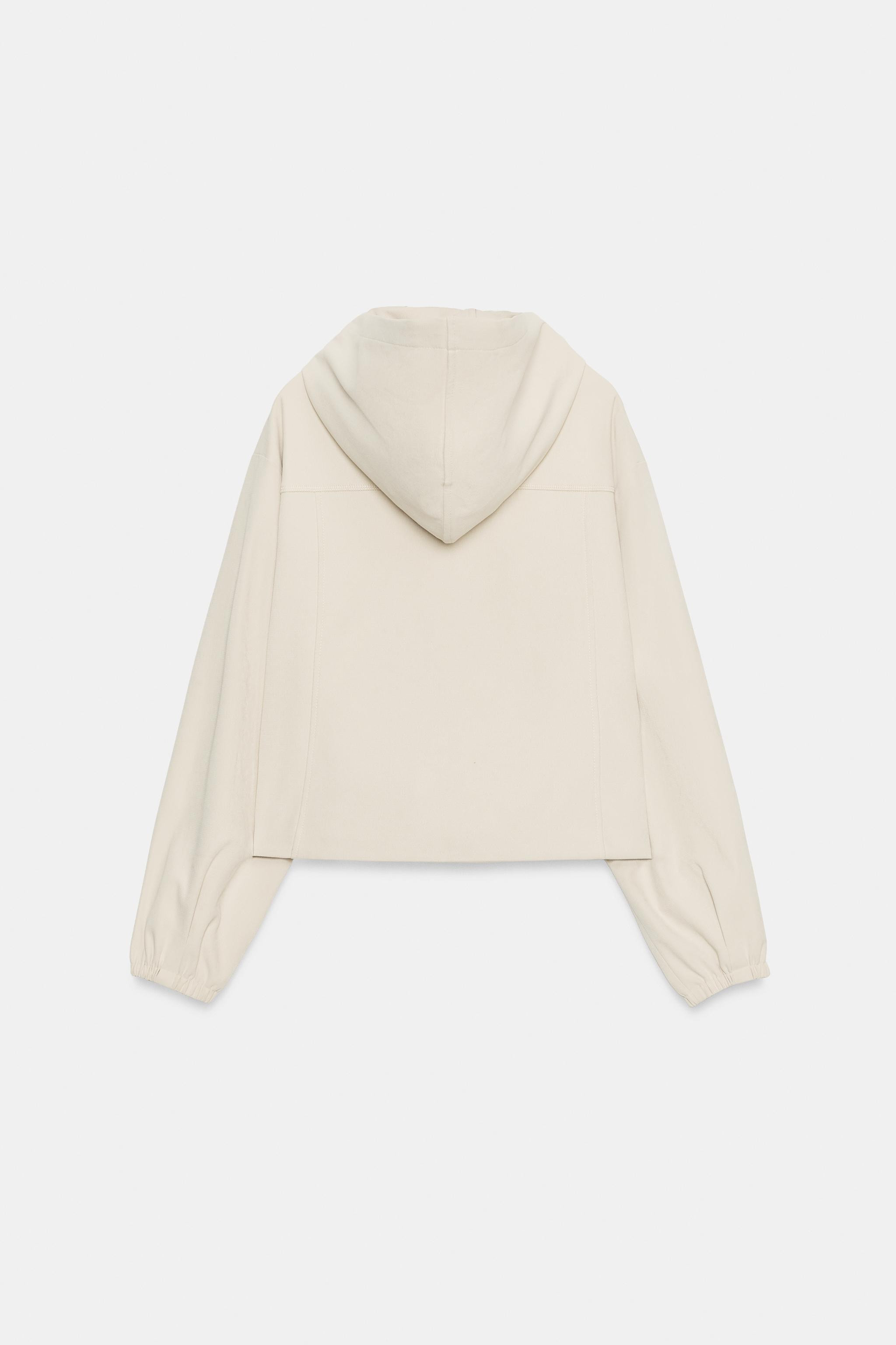 HOODED BOMBER JACKET | Zara UK