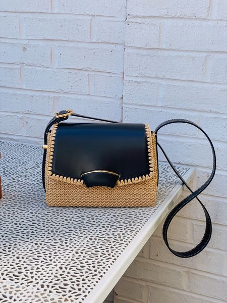 Obsessed with this cute little straw and leather bag for spring! 

#LTKSeasonal #LTKitbag