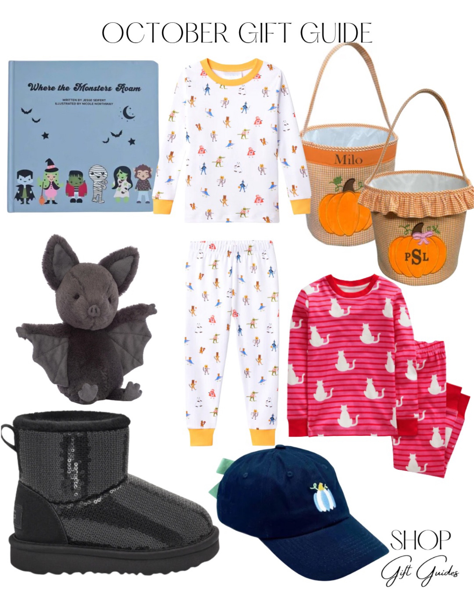 October gift guide for kids! 

Halloween themed gifts, pumpkins, trick or treating, trick or treat buckets, Halloween books, toddler girls gift ideas, girls gifts, kids gift ideas for fall, kids pajamas 

#LTKkids #LTKfamily #LTKHalloween