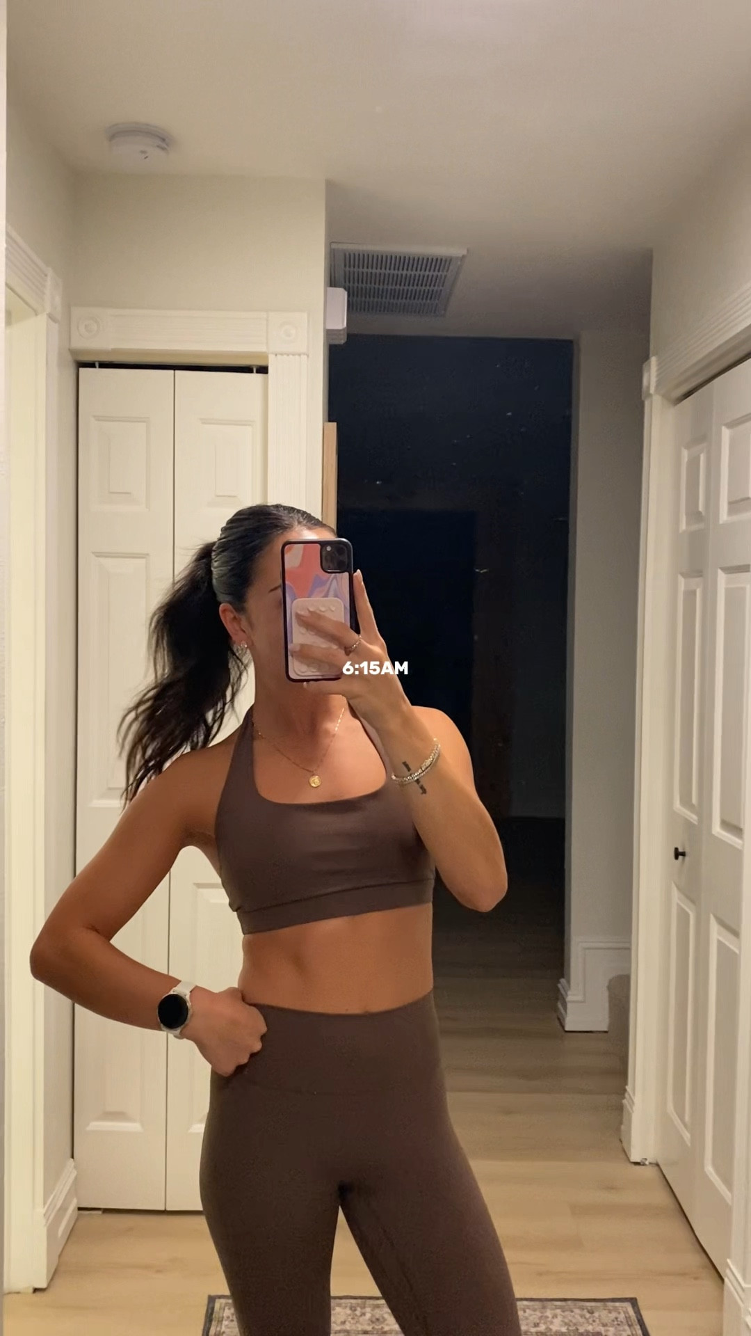 Morning in my life! Pilates outfit, workout set, Amazon activewear, affordable active, matching set, brown, fall style, fall outfits, leggings set, sports bra, halter 

#LTKActive #LTKFindsUnder50 #LTKSeasonal