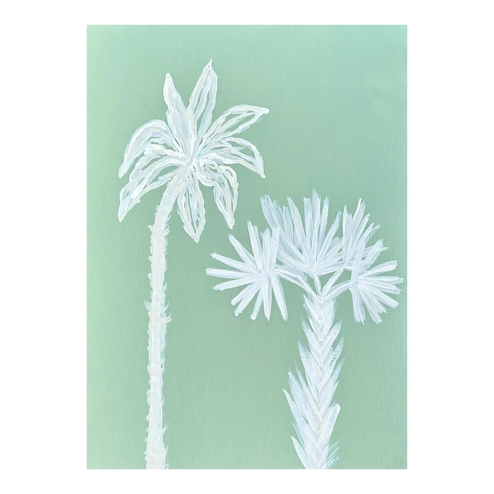Providence Palm Tree Study II by Haley Mathewes | Chairish