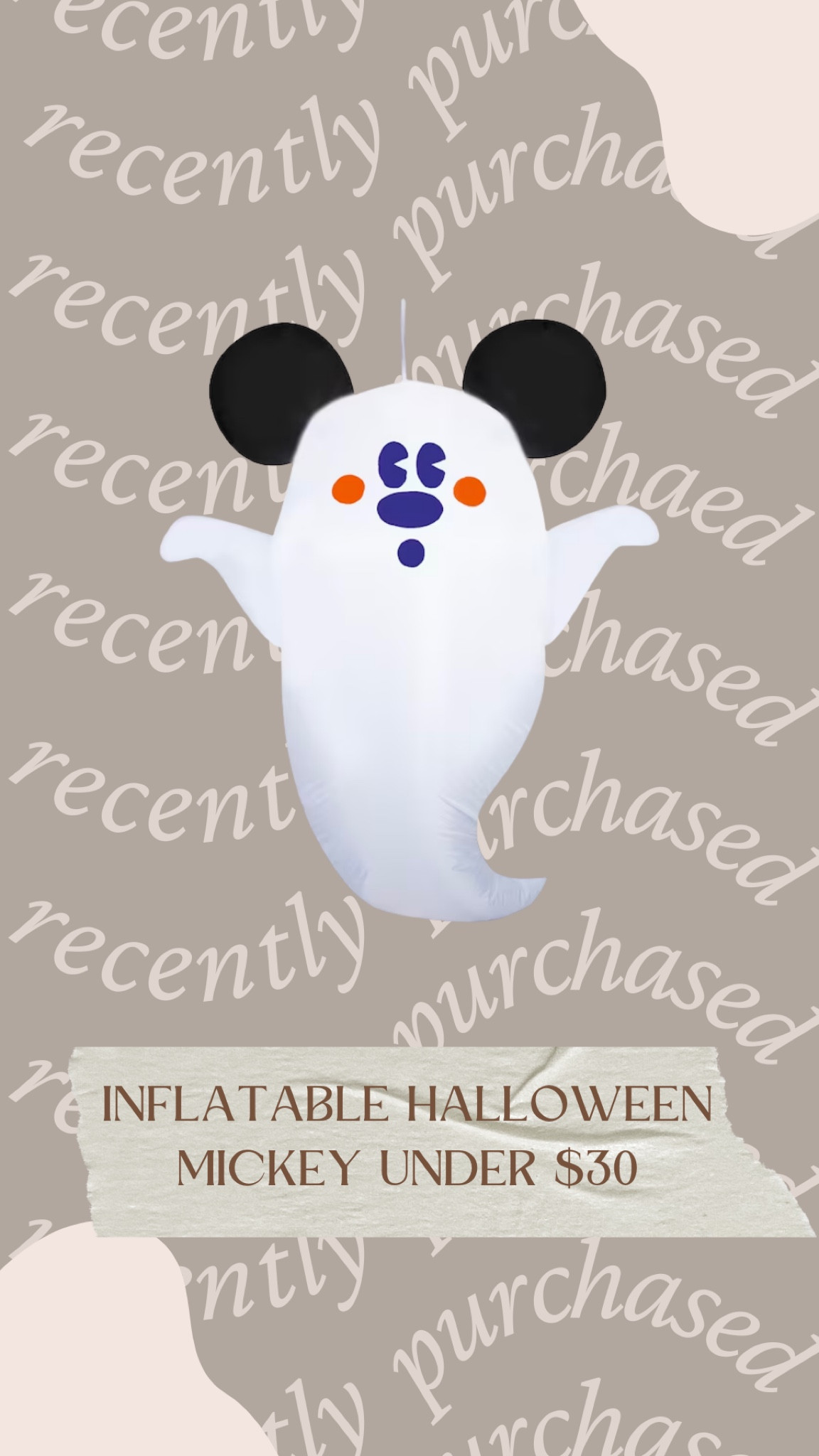 Inflatable Halloween Mickey under $30!

Halloween decor, outdoor Halloween decor, inflatable Halloween, Disney Halloween, Halloween home decor 

#LTKfindsunder50 #LTKsalealert #LTKHalloween