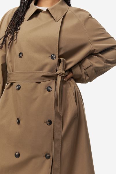 Double-breasted Trench Coat | H&M (US)
