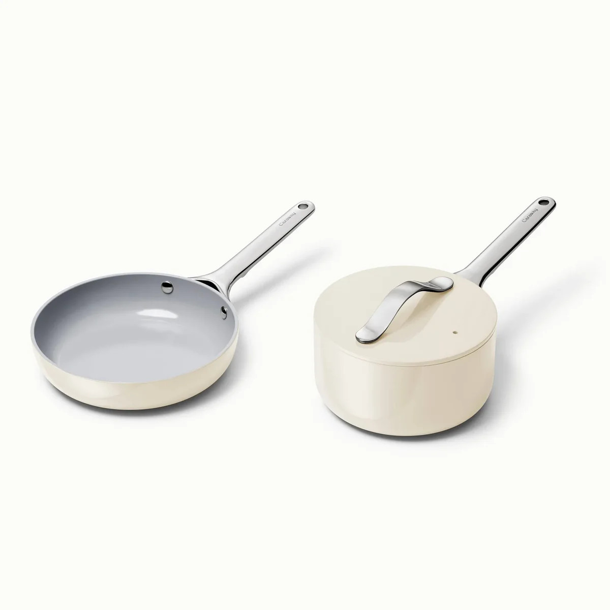 Nonstick Ceramic Mini Fry Pan and Mini Sauce Pan Set | REBEL (formerly Rebelstork)