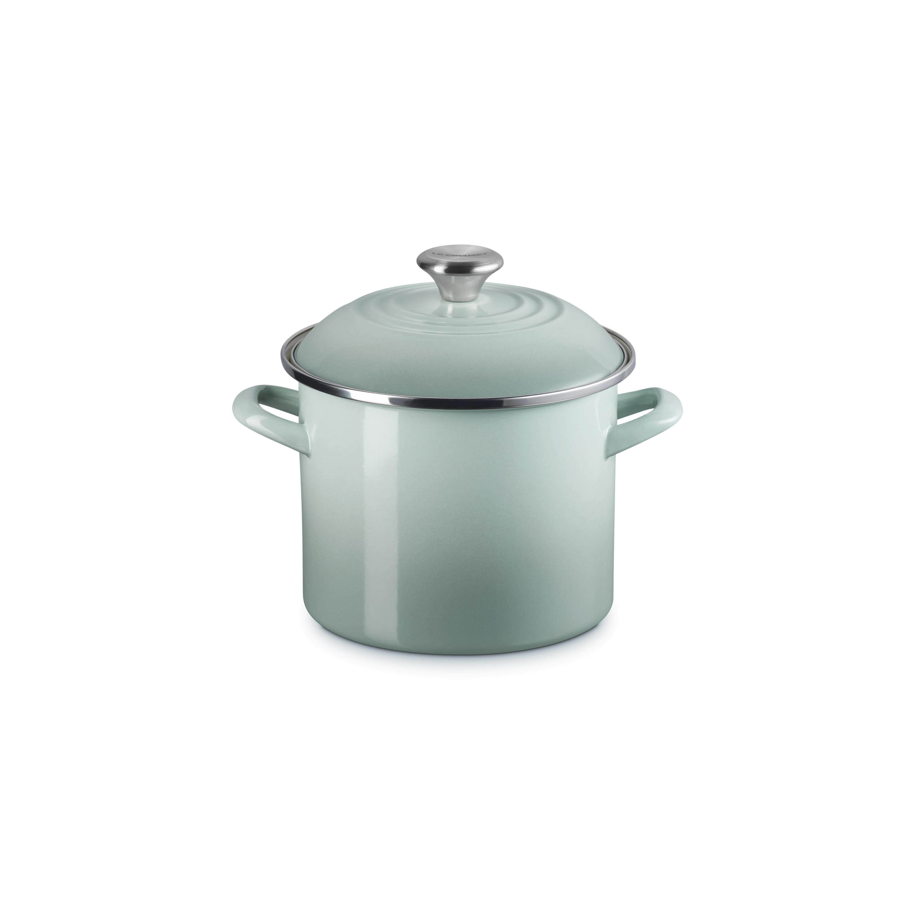 Le CreusetLe Creuset Enamel-On-Steel Stockpot With SS Knob, 6 Qt., Cerise | Perigold