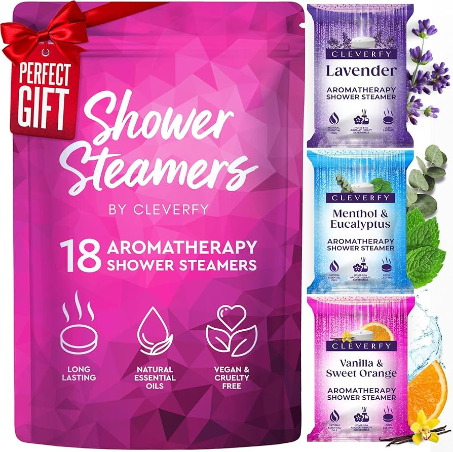 Cleverfy Shower Steamers Aromatherapy - Stocking Stuffers for Women and Teens and Christmas Gifts... | Amazon (US)