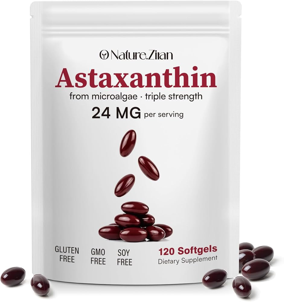 O NATURE . ZIRAN Astaxanthin Supplements 24mg, Antioxidants Supplement, Supports for Eye &Joint &... | Amazon (US)