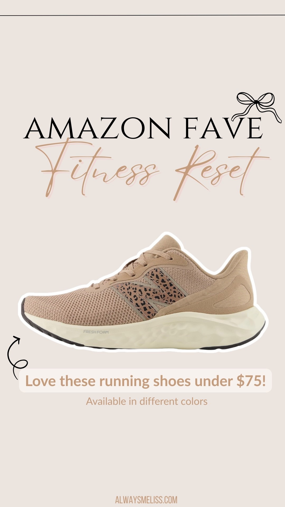 How cute are these sneakers with the leopard print! Available in black too. 

New Balance 
Amazon sneakers 
Workout shoes 

#LTKfitnessgoals #LTKselfcare #LTKFindsUnder100