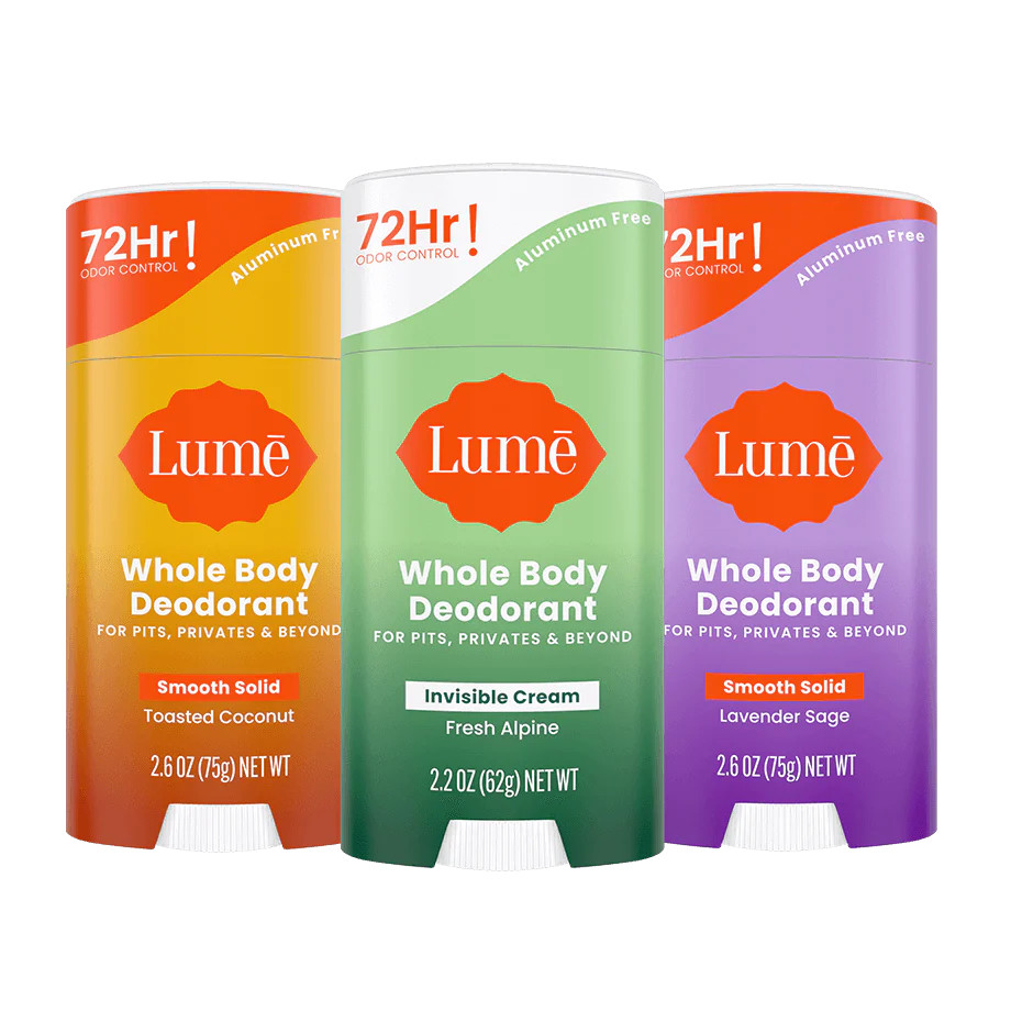 Stick It To B.O. 3-Pack | How To Get Rid Of Body Odor | Lume | Lume Deodorant