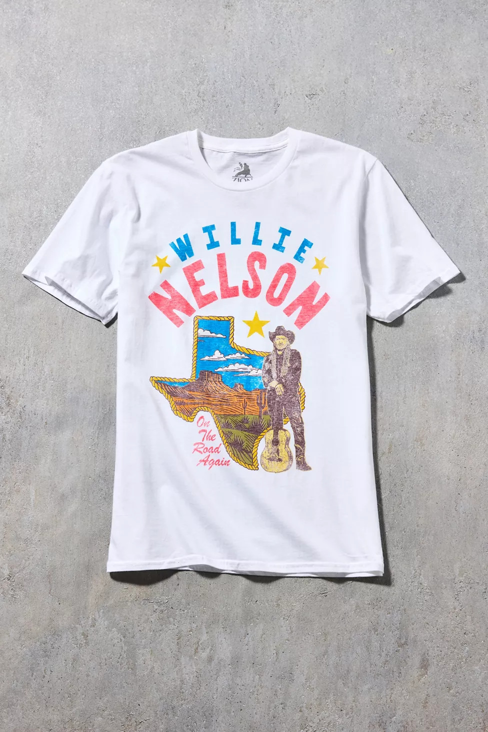 Willie Nelson On The Road Graphic Tee | Urban Outfitters (US and RoW)