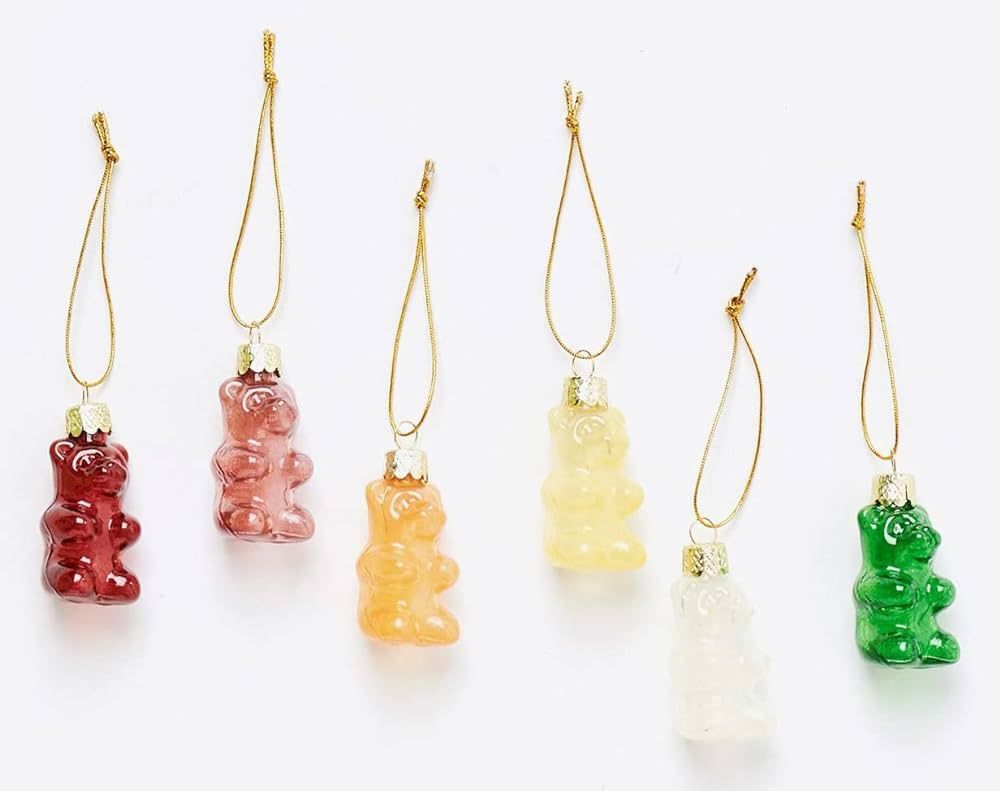 Cody Foster & Co Gummy Bears Ornaments - 6 Assorted | Amazon (US)
