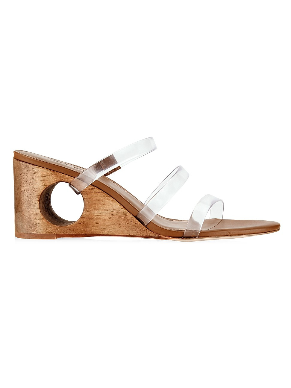 Women's Merced Vinyl Wedge Sandals - Clear - Size 12 - Clear - Size 12 | Saks Fifth Avenue
