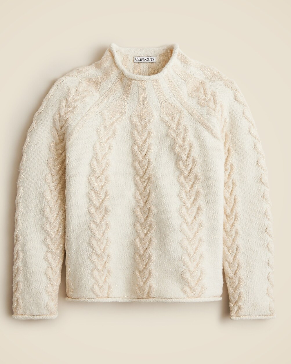 Girls' heart rollneck&trade; sweater | J. Crew US