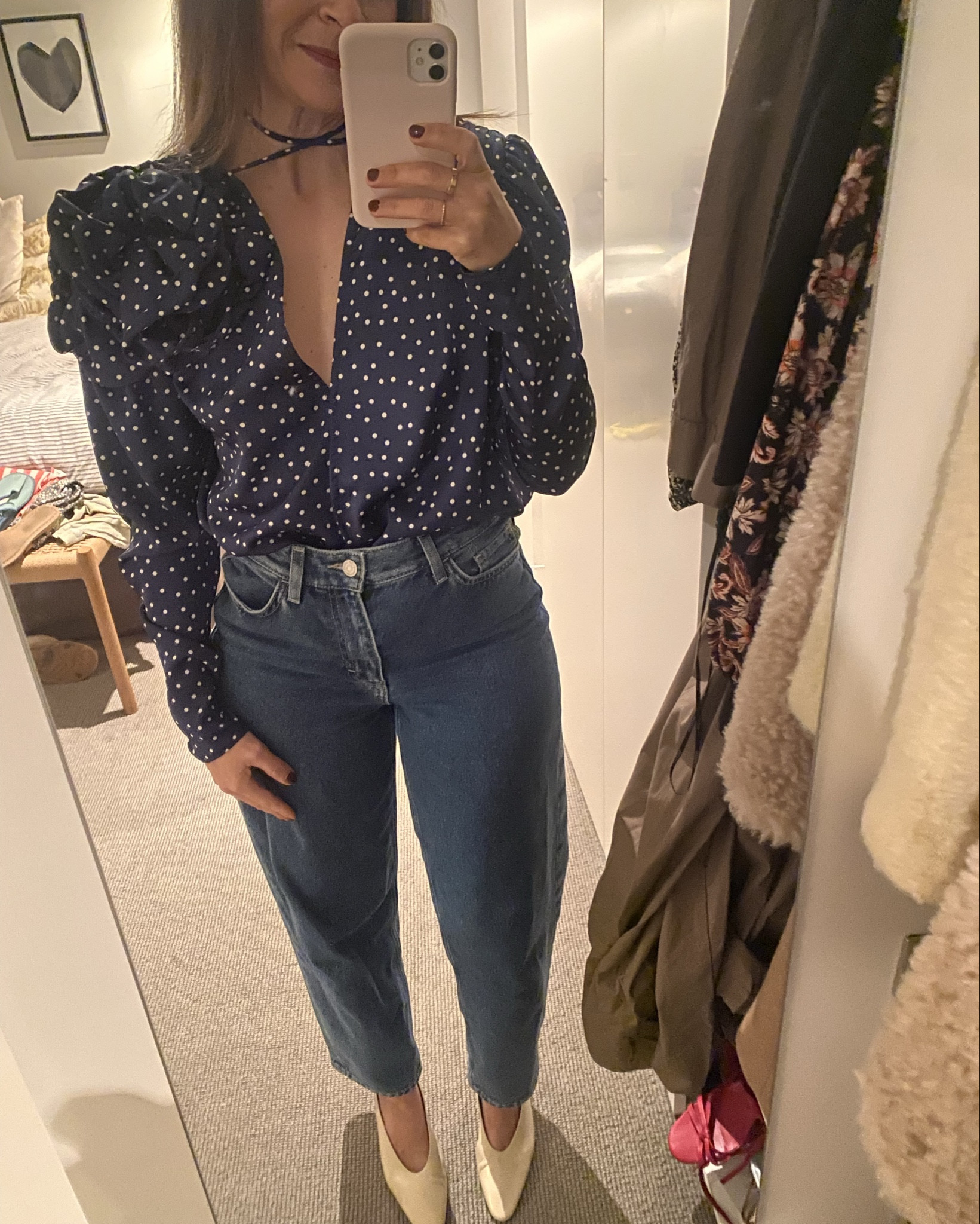 Polka Dots - huge for spring/summer ‘24 but I’m getting in early. This is an old Mango blouse but I’ve found similar 💙

#LTKstyletip #LTKaustralia