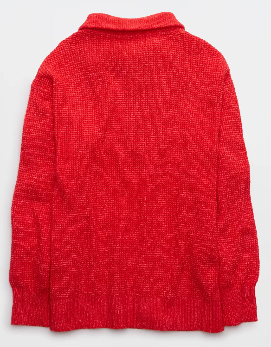 Aerie CozyUp Waffle Button Sweater | American Eagle Outfitters (US & CA)