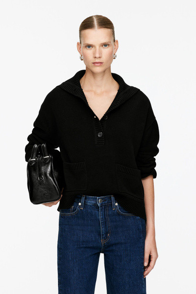 High-Neck Jumper – Black – Women – ARKET GB | Arket UK