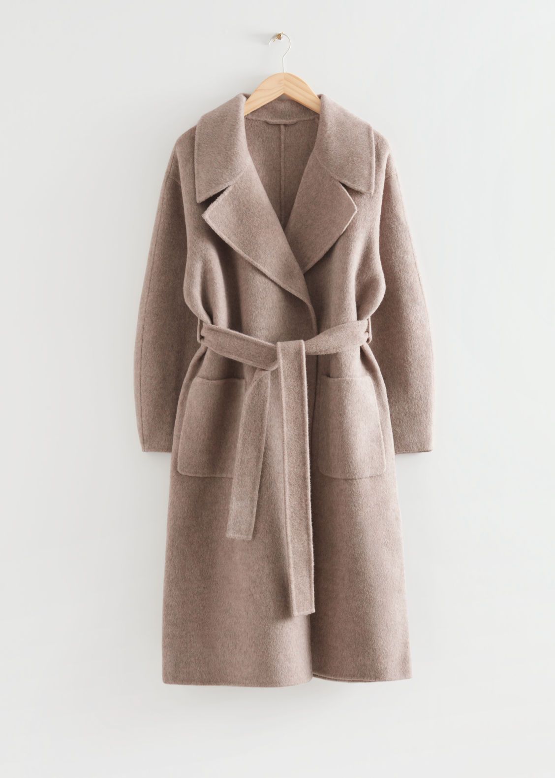 Oversized Belted Coat - Beige - & Other Stories GB | & Other Stories (EU + UK)