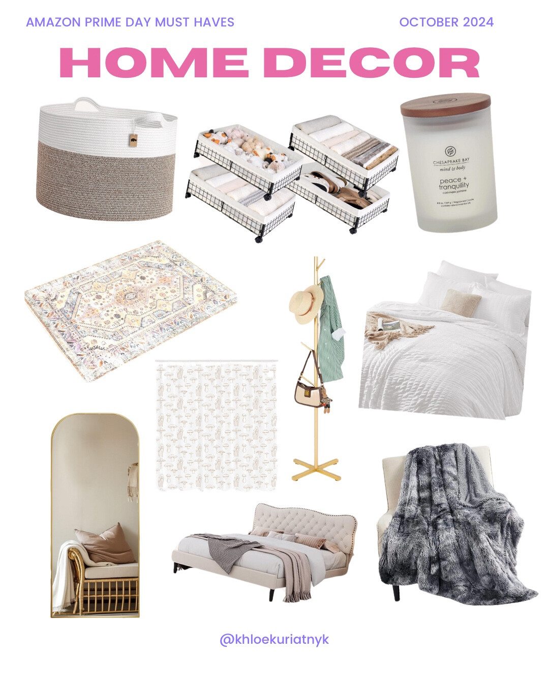 Amazon Prime Day - Home Decor and Organization. Making sure my house feels comfy, cozy and organized (as much as it can for being a mom) is a must for me. These are all items that I often get asked about and some that I just swear by. Don’t miss out on these Prime Day deals! #founditonamazon #ad  #amazonpartner @amazon

#LTKHome #LTKxPrimeDay #LTKSaleAlert