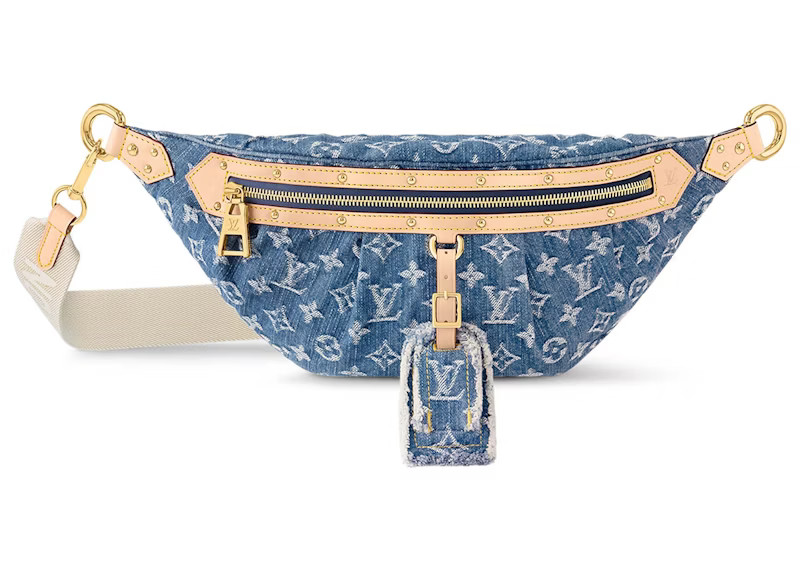 Louis Vuitton High Rise Bumbag Monogram Denim Blue | StockX