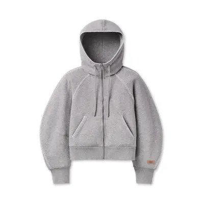 UGG(r) Classic Full Zip Hoodie in Black at Nordstrom, Size 1X | Nordstrom