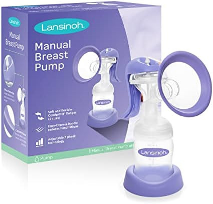 Lansinoh Manual Breast Pump, Hand Pump for Breastfeeding | Amazon (US)