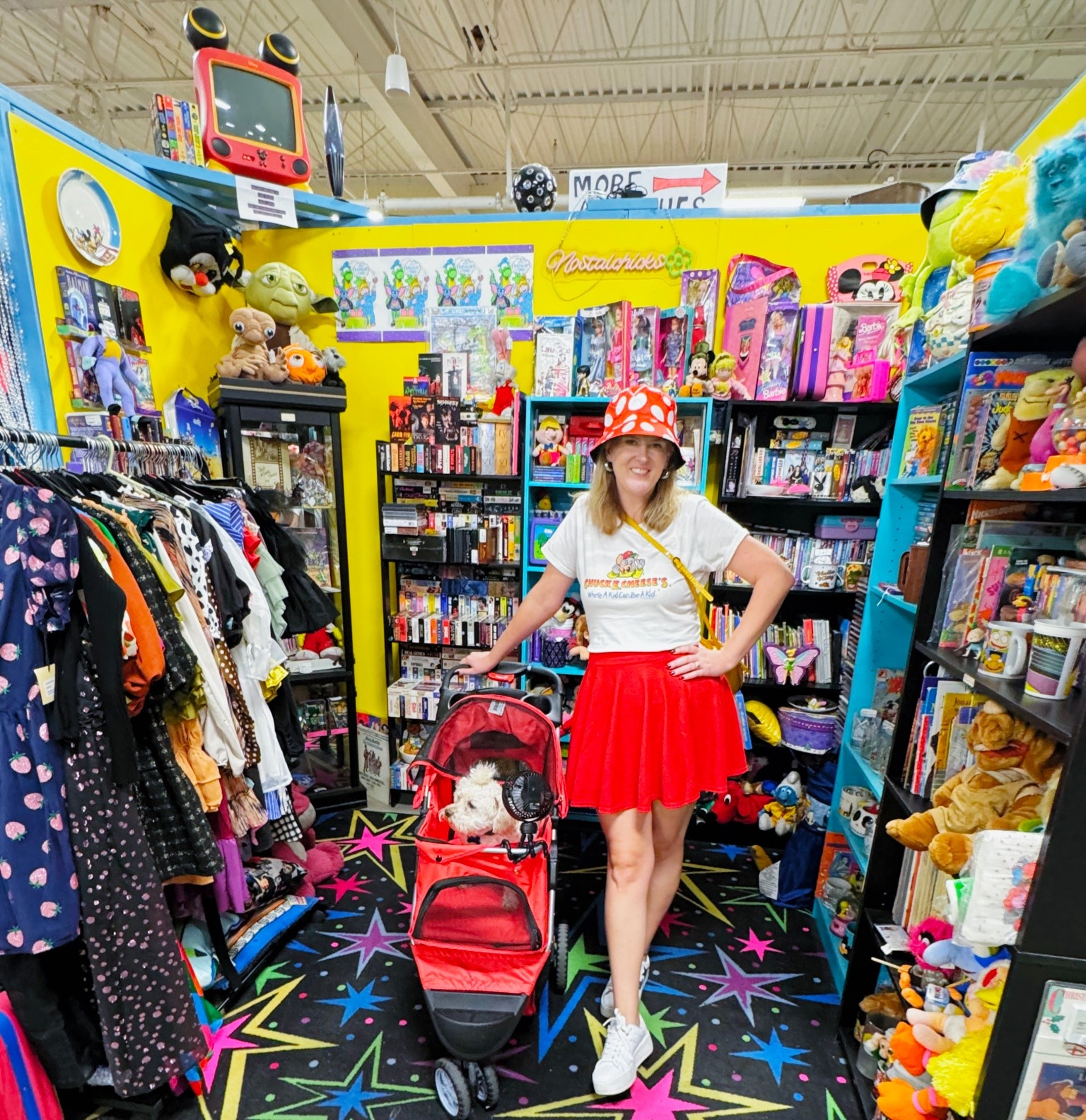 Chuck E Cheese look ❤️