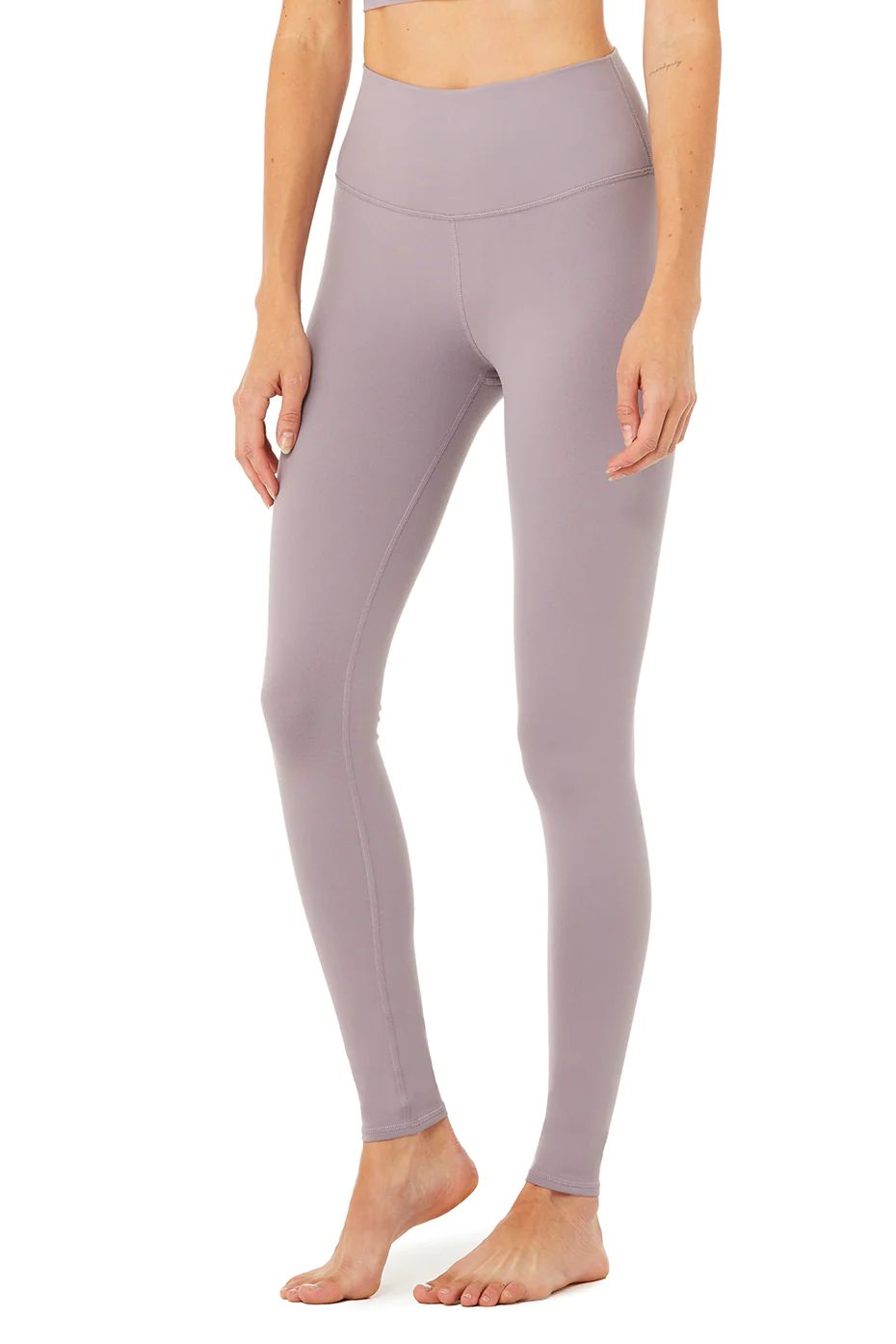 Alo YogaÂ® | High-Waist Airbrush Legging in Lavender Smoke, Size: Large | Alo Yoga