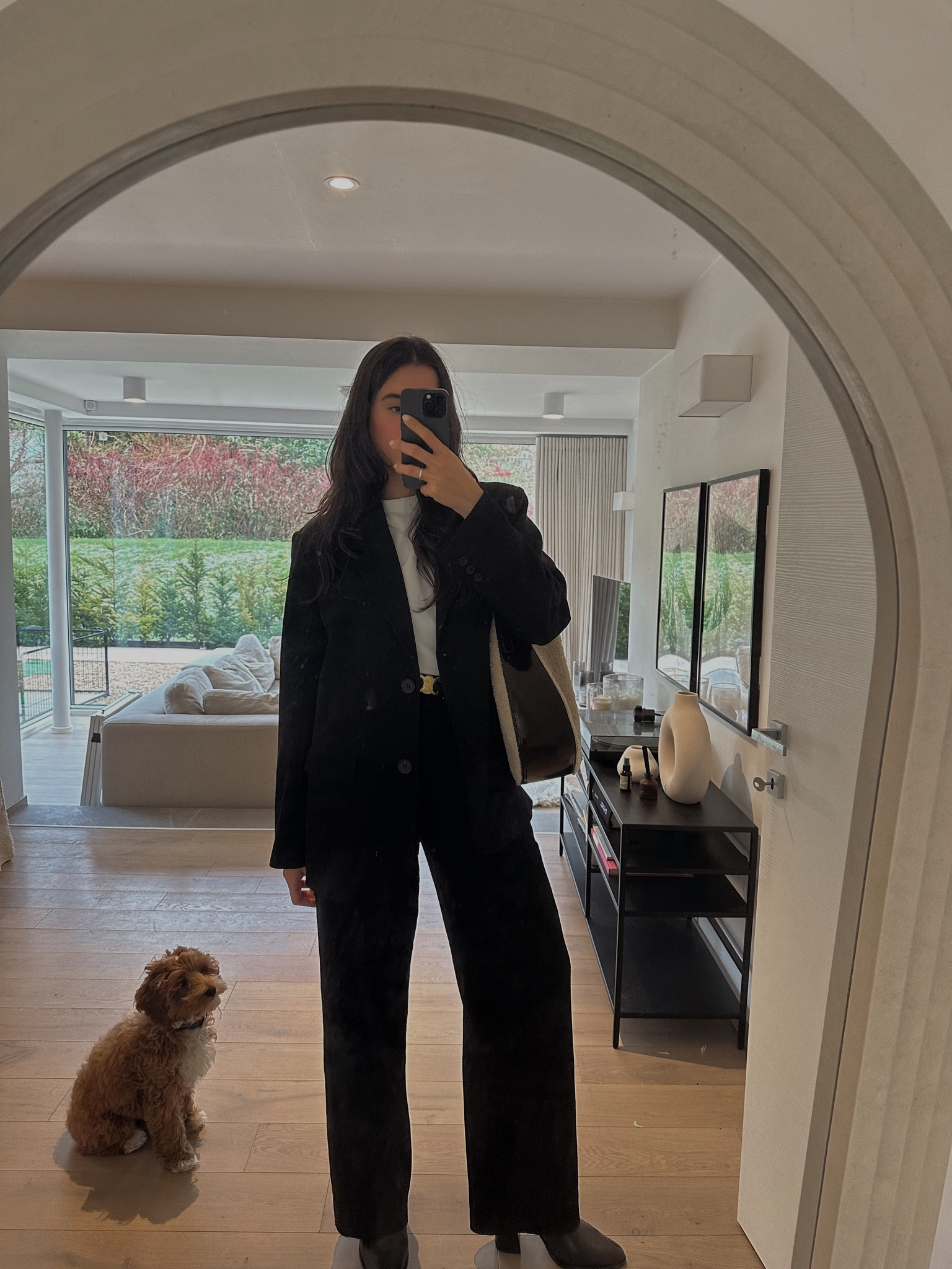 Todays office outfit! Love a black power suit! 

#LTKeurope #LTKworkwear #LTKfindsunder100