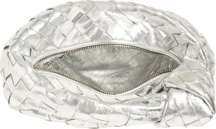Mini Jodie Intrecciato Metallic Leather Top Handle Bag | Nordstrom