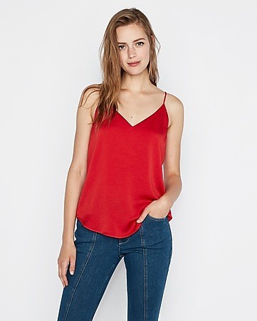 petite downtown cami | Express