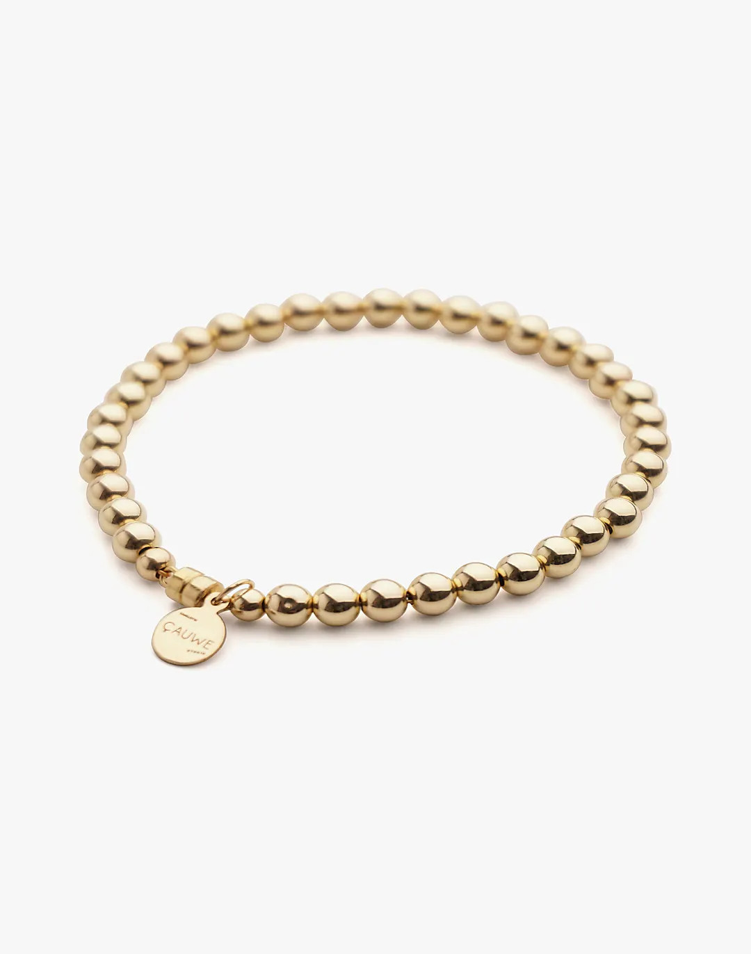 Charlotte Cauwe Studio Bead Bracelet in Gold 5mm | Madewell
