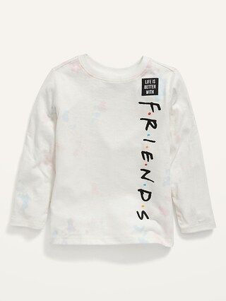 Friends™ Tie-Dye Unisex Long-Sleeve Graphic T-Shirt for Toddler | Old Navy (CA)