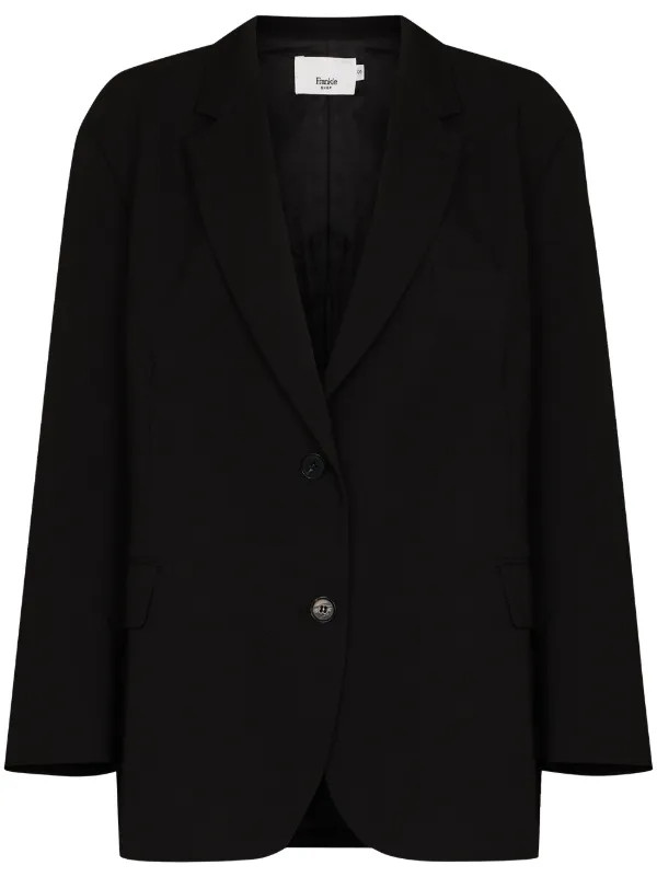 Bea single-breasted oversize blazer | Farfetch (BR)