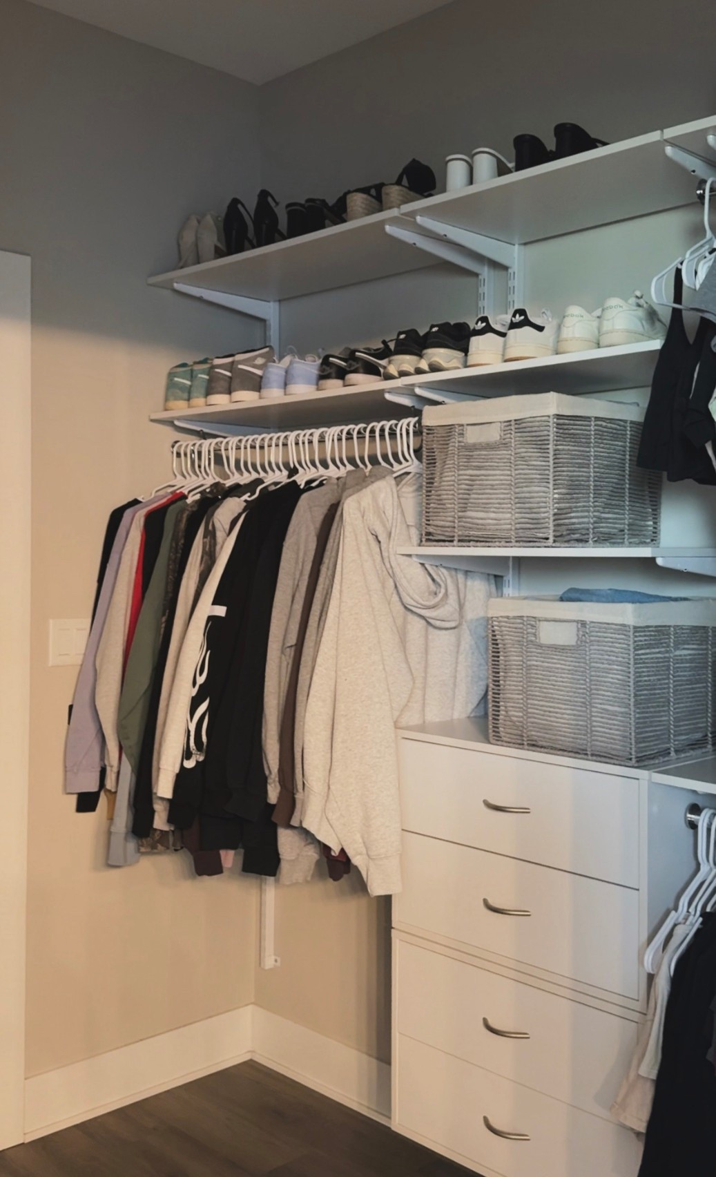 Basket closet organizers 

#LTKHome